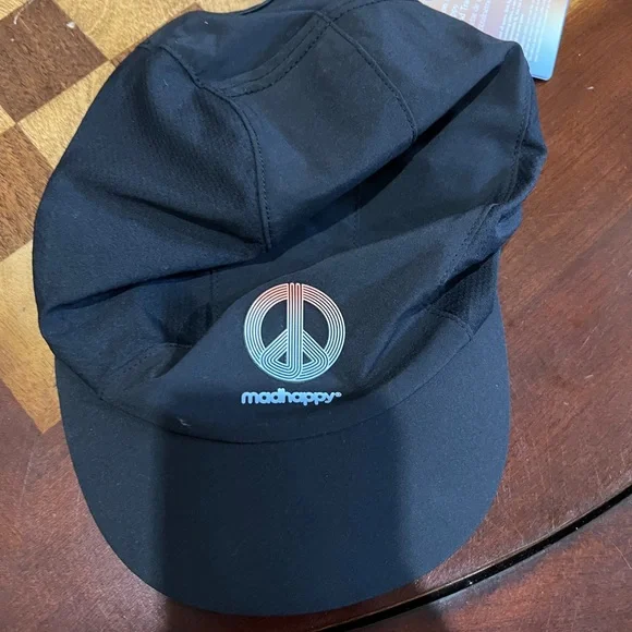 NEW Lululemon x Madhappy Collab Black Hat Run and Train Hat Rare Lululemon X Madhappy Running & Training Hat Black Size  main image 3